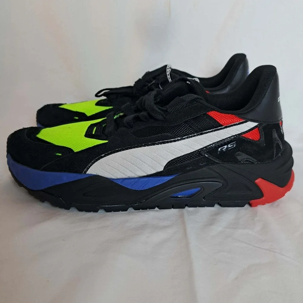Puma Men's RS-TRCK x NFS (Need For Speed) Sneakers Black 307691 01 Size 9